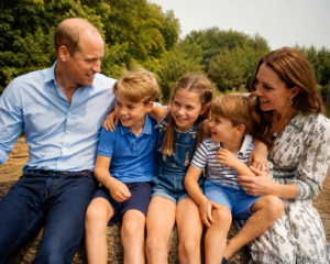 Prince William and Kate Middleton enjoying family time with their children